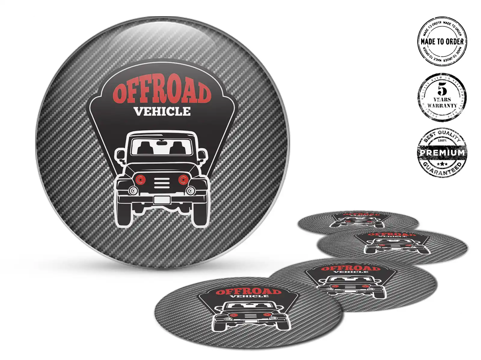 Domed sticker Luxury Edition Drift Labels for Cars
